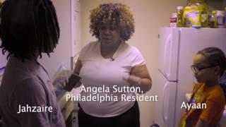 Philly resident Nike demonstrates how to test for lead in drinking water HD