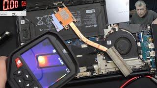 The investigation of a dead chipset - Huawei  laptop, dead, no power or charging