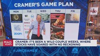 Jim Cramer looks ahead to next week's market game plan