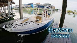 Sportsman Open 232 - A Day on the Water Catching Red Fish #fishing