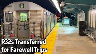 ⁴ᴷ⁶⁰ R32s Transferred to Coney Island Yard for Farewell Trips