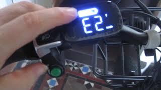 Fiido T1 - D2 error - no power to motor