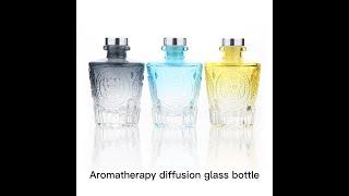 Product catalog of 2022 low minimum order quantity fragrance diffusion glass bottles,