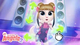 ⭐ Let’s Go Dance! My Talking Angela 2 #shorts