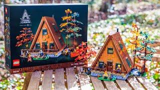 LEGO A-Frame Cabin REVIEW | Set 21338