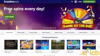 CasinoEuro Video Review