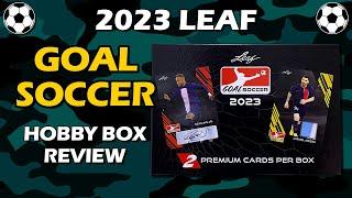 2023 Leaf Goal Soccer Hobby Box Review