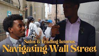 Navigating Wall Street as an Intern