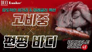 [DUO] 고비중 웜 REALIS WRIGGLE STICK 편평 바디로 압도적인 비거리와 이레귤러 액션까지!