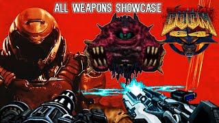 BRUTAL DOOM 64 Veteran of Hell - DOOM 2016 All Weapons Showcase