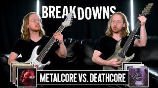 BREAKDOWN BATTLE - Metalcore vs. Deathcore Riffs (2022) Riff Battle