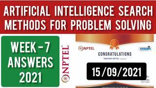 NPTEL: Artificial Intelligence Search Methods For Problem Solving Week 7 Assignment 7 Answers