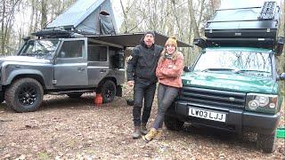 Landrover Woodland Rooftent Campers