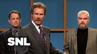 Celebrity Jeopardy! Kathie Lee, Tom Hanks, Sean Connery, Burt Reynolds - SNL