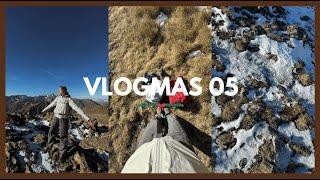 VLOGMAS 5 - Excursión en la montaña, una comida en el lago, recetas buenas y tiempo de calidad ️🪵