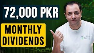 72,000 PKR Monthly Dividends #RentalIncome #ElonMusk #MonthlyDividends #SarmaayaExplain