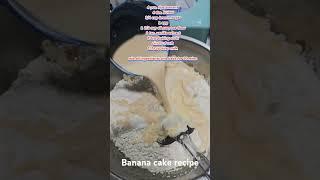 making banana cake Ala Jeny