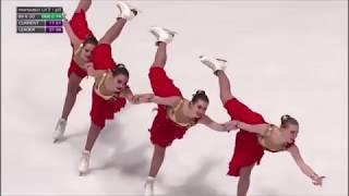 Synchronized Skating "Moves in the Field" Examples from 2018