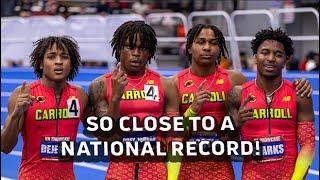 This Team Was Just Less Than .20 Seconds Off The U.S. High School 4x200m National Record!