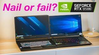 Nvidia Studio Laptop Vs Gaming Laptops Benchmarks | Whats the Difference?