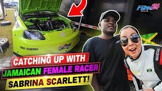 Catching Up with Jamaican Female Racer Sabrina Scarlett! FL2K Day 2 (Part 1)