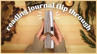 Six Months in my Reading Journal (60+ books!) | Flip Through 