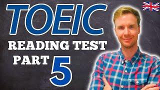 TOEIC Reading: Part 5 (2023) | Get a High Score! | Tips & Practice Test with Answers