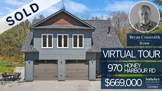 SOLD: Virtual Tour: 970 Honey Harbour Road, Port Severn, Ontario