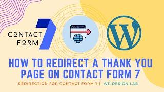 How to redirect a thank you page on contact form 7 | Contact Form 7 2023