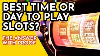 Best Time or Day to play slots?  The myth BUSTED with proof ‼️