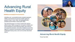 National Rural Health Day Webinar: CMS Framework for Advancing Health Care