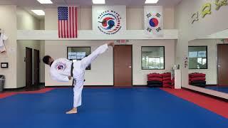 Blue belt Form - Pal Gwe Oh jang