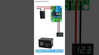 XH-M601 battery charging control board 12v #shortsvideo #mrengineer