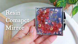 Resin Pocket Mirror Ideas | Easy Resin art at Home | Epoxy Resin Arts Idea