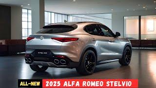 Amazing SUV! All New 2025 Alfa Romeo Stelvio Revealed - First Look!