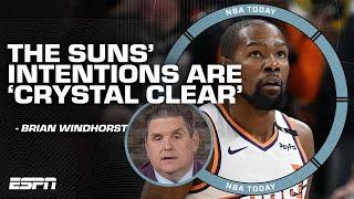 The Suns 'ARE GOING TO' trade Kevin Durant and he KNOWS IT! - Brian Windhorst | NBA Today