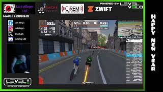 TT : ZWIFT TT CLUB RACING - GLASGOW CRIT CIRCUIT - 05/01/2025