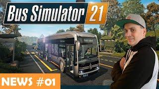 BUS SIMULATOR 21  News #01 |Spielinhalte / Verkaufsversionen und Vorbesteller Boni im PREVIEW !