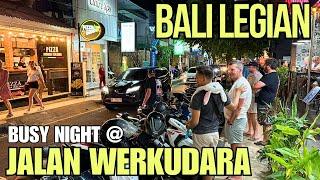 Bali Legian Night Street Walking Tour Today 2024