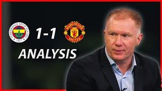 Fenerbahce vs Man United 1-1 | Post Match Analysis with Paul Scholes & Hargreaves