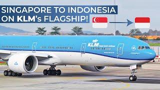 TRIPREPORT | KLM Royal Dutch Airlines (ECONOMY) | Boeing 777-300ER | Singapore - Denpasar