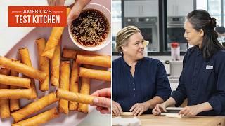 Crispy Lumpiang Shanghai (Egg Rolls) | America's Test Kitchen (S24 E10)