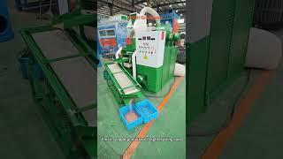 Small Copper Granulator Easy Operation Cable Recycling Machine For India Client