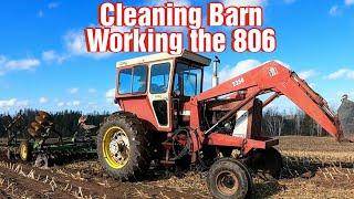 Cleaning The Dairy Barn/Discing With The Farmall 806