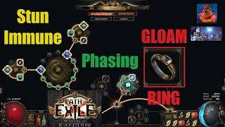 【Path of Exile 3.25】 Stun Immune + Permanent Phasing & Gloam - Day 8-11 Build Diary Settlers - 1247