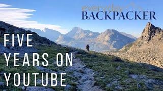 5 year anniversary of Everyday Backpacker!