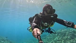 Very shallow CCR diving