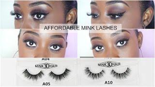 £2 Mink eyelashes!? Affordable lashes on Aliexpress + Try on