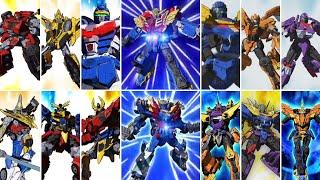 Transformers Go All Transformation And Gattai