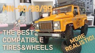 [ENG SUB] MN D90/MN99 Found the best compatible tire! | Tire Replacement